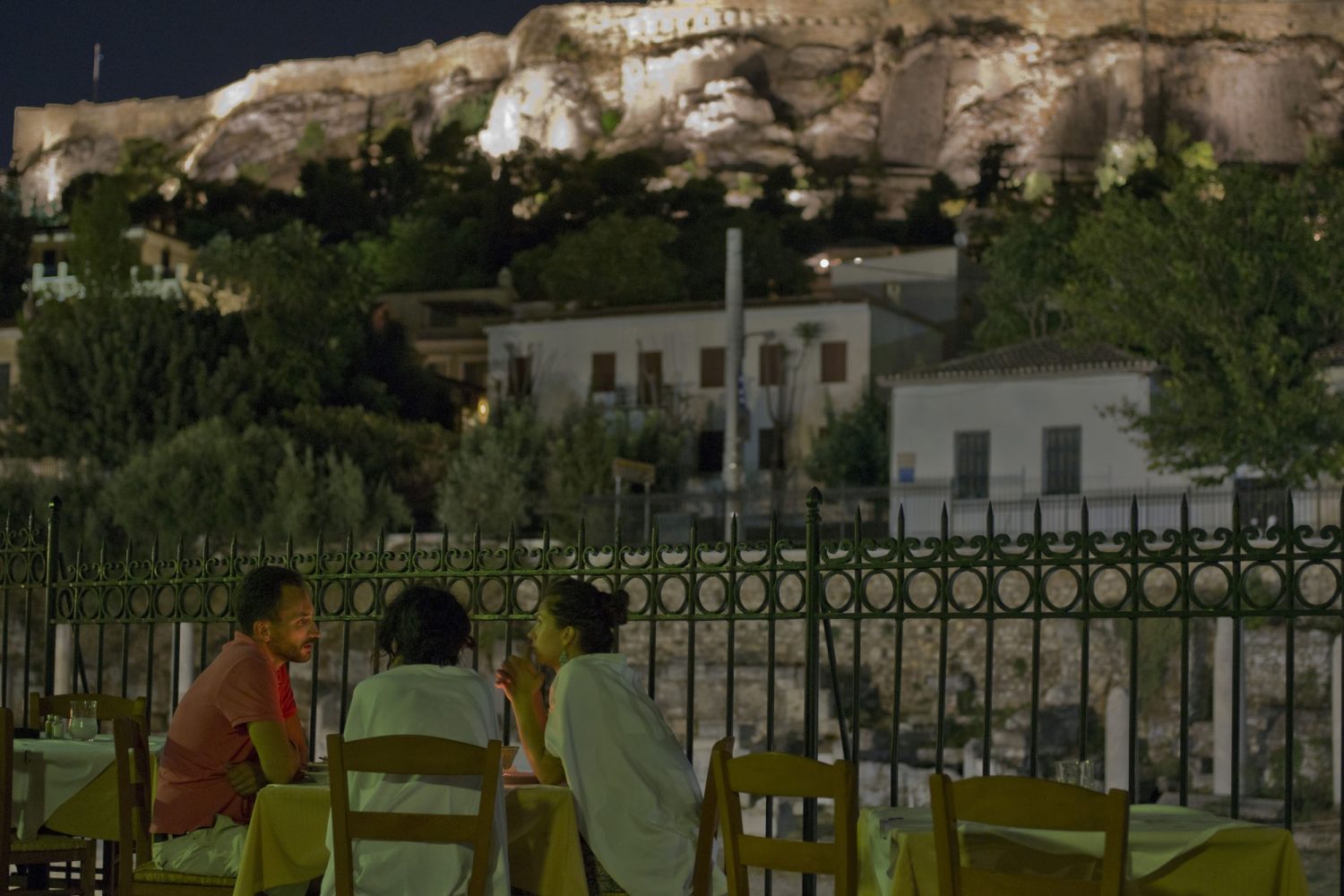 Athens by night