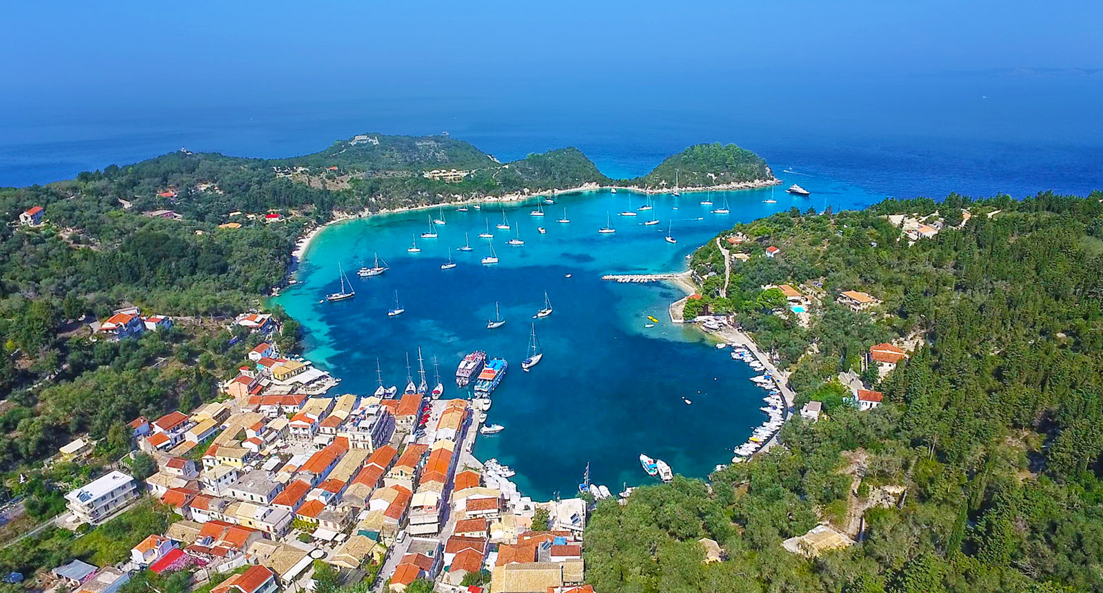 travel from corfu to paxos