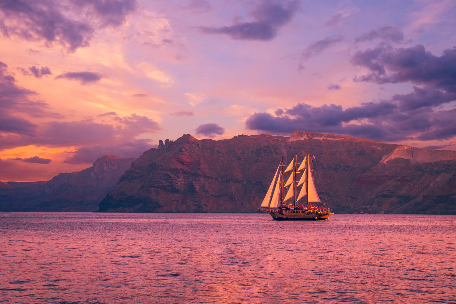 Santorini Volcano Sunset Cruise