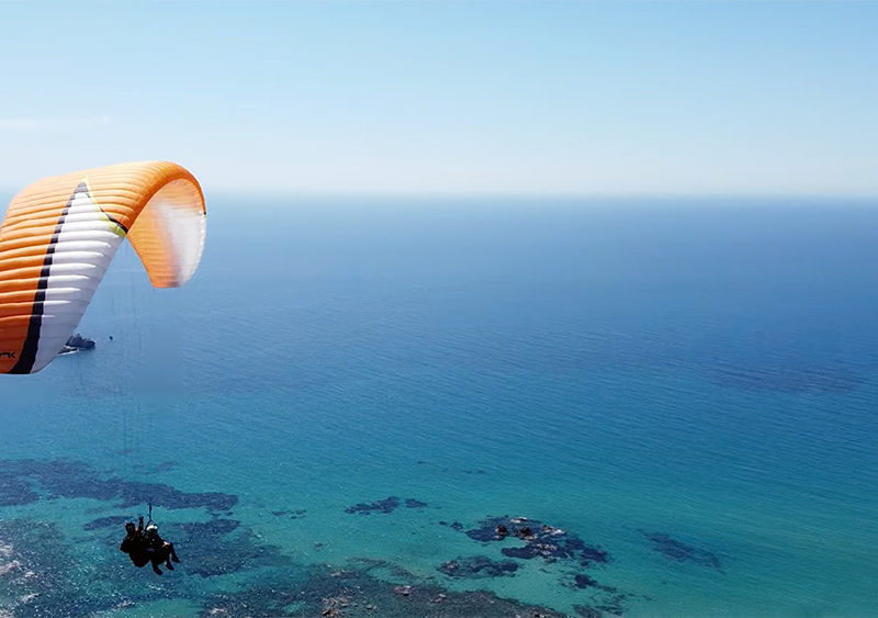 Paragliding in Corfu