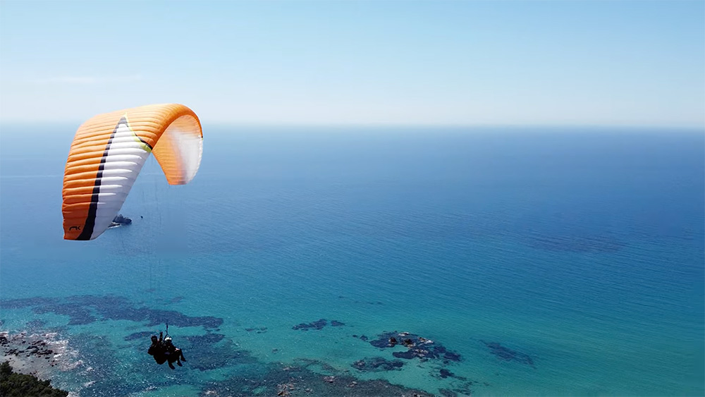 Paragliding in Corfu