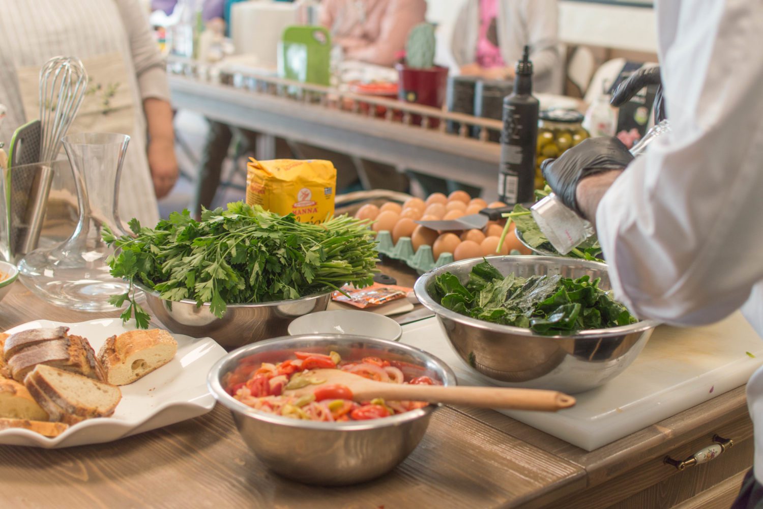 Cooking Class in Corfu with Food Market