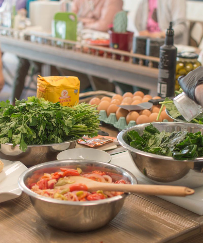 Cooking Class in Corfu with Food Market